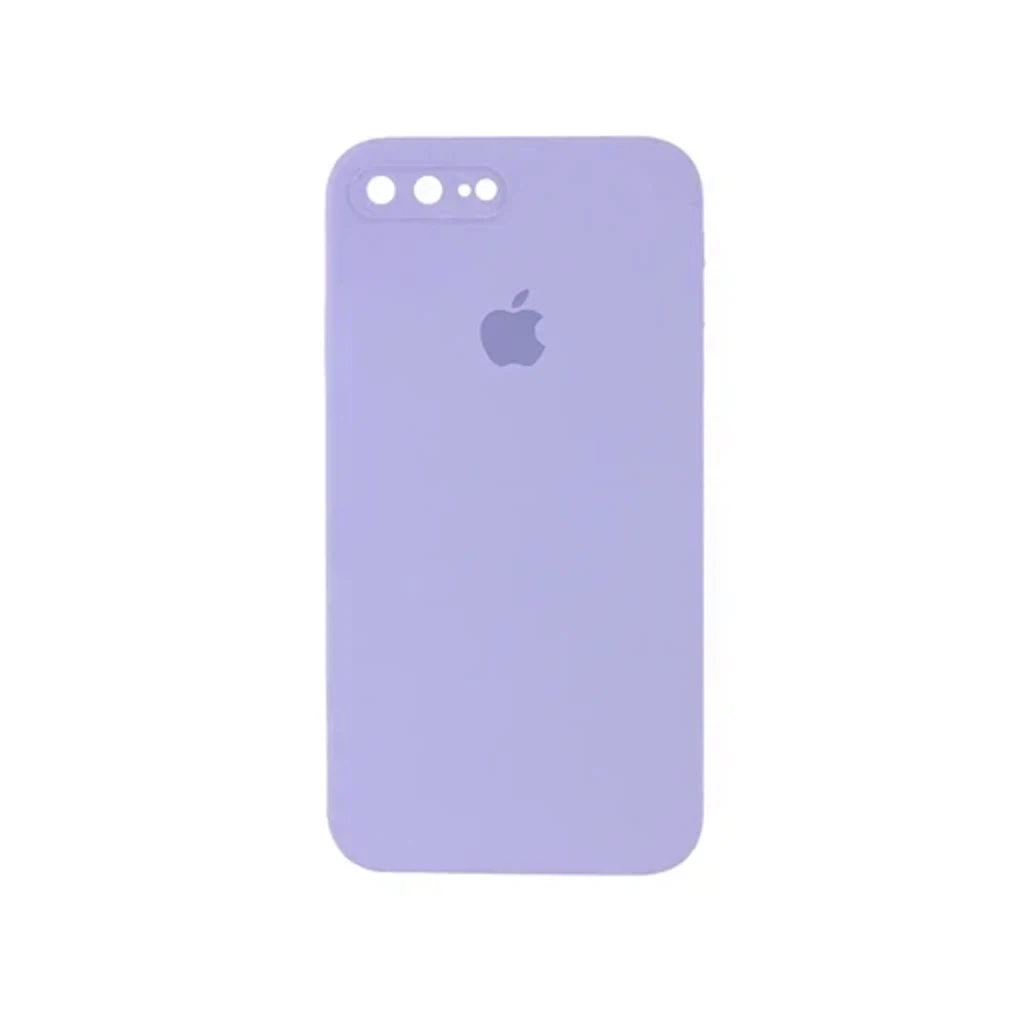Чехол Silicone Case с закрытым низом и защитой камеры для Iphone 7 plus / 8 plus